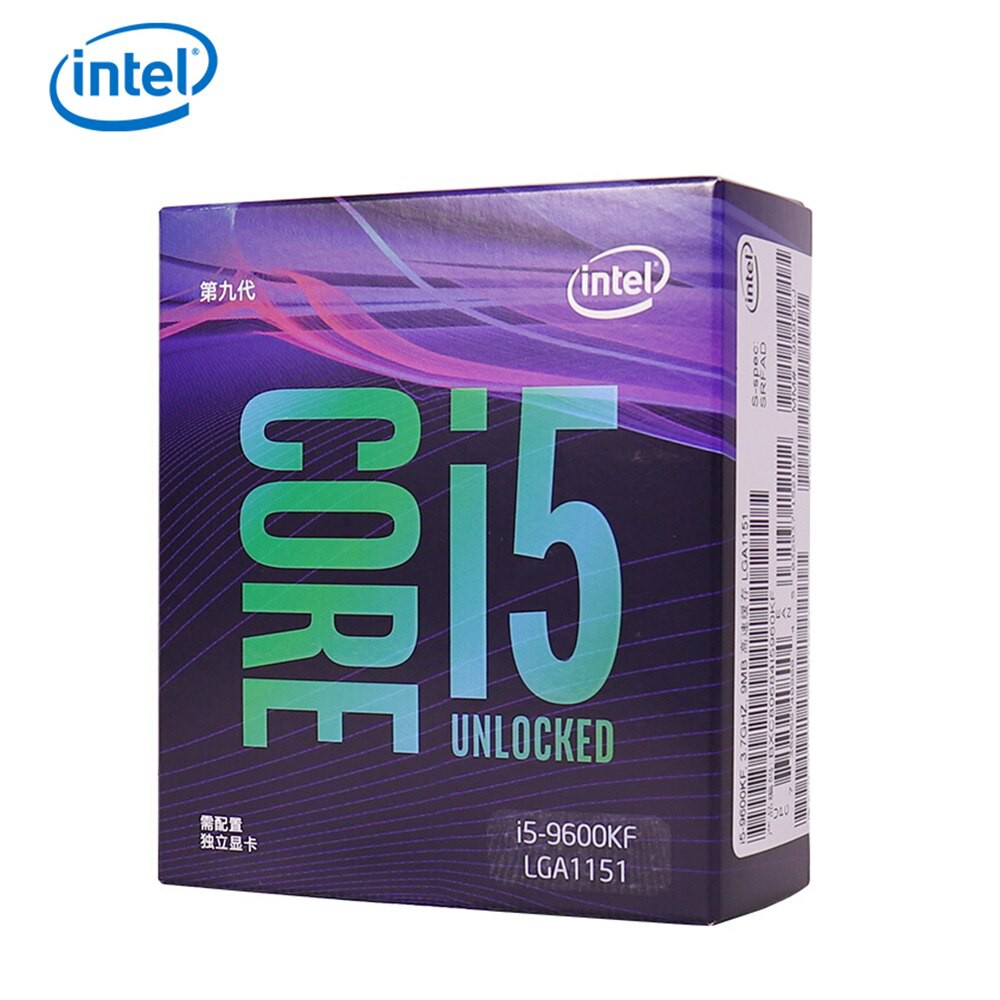 CPU Intel Core i5 - 9600KF box nhập
