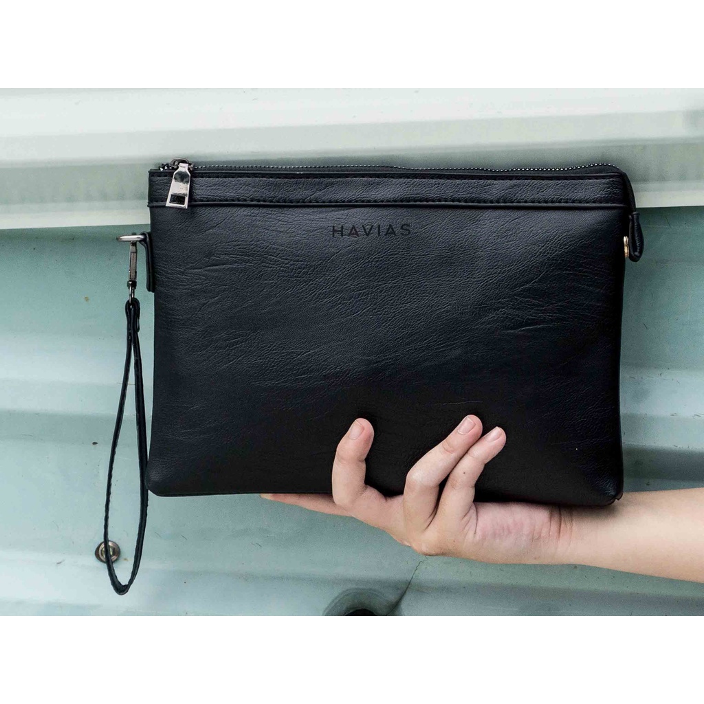 Clutch túi da cầm tay WRAP HAVIAS