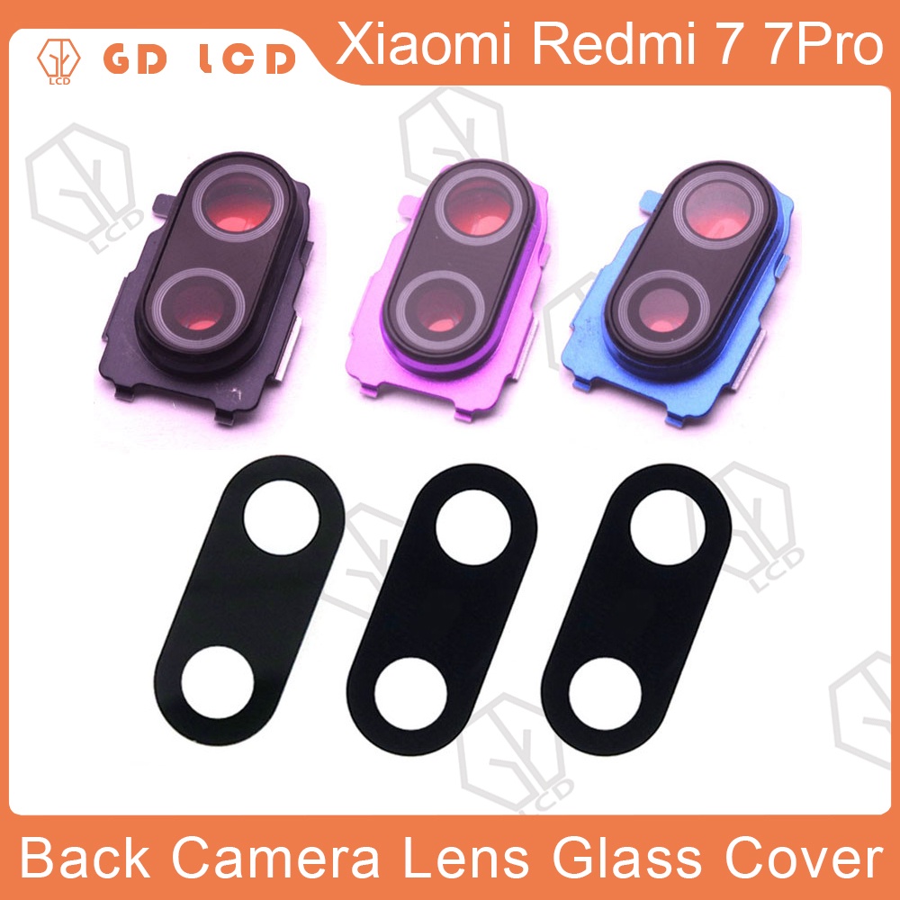 Bộ khung bảo vệ camera sau thích hợp cho Xiaomi Redmi Note 7 7 Pro