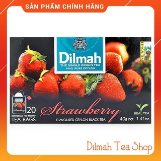 Trà Dilmah Dâu- Strawberry 40gr (20túi x 2g)