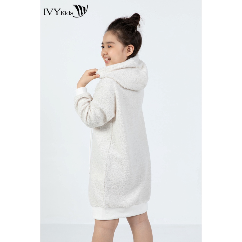 Đầm lông bé mèo cho bé gái IVY moda MS 42G1202