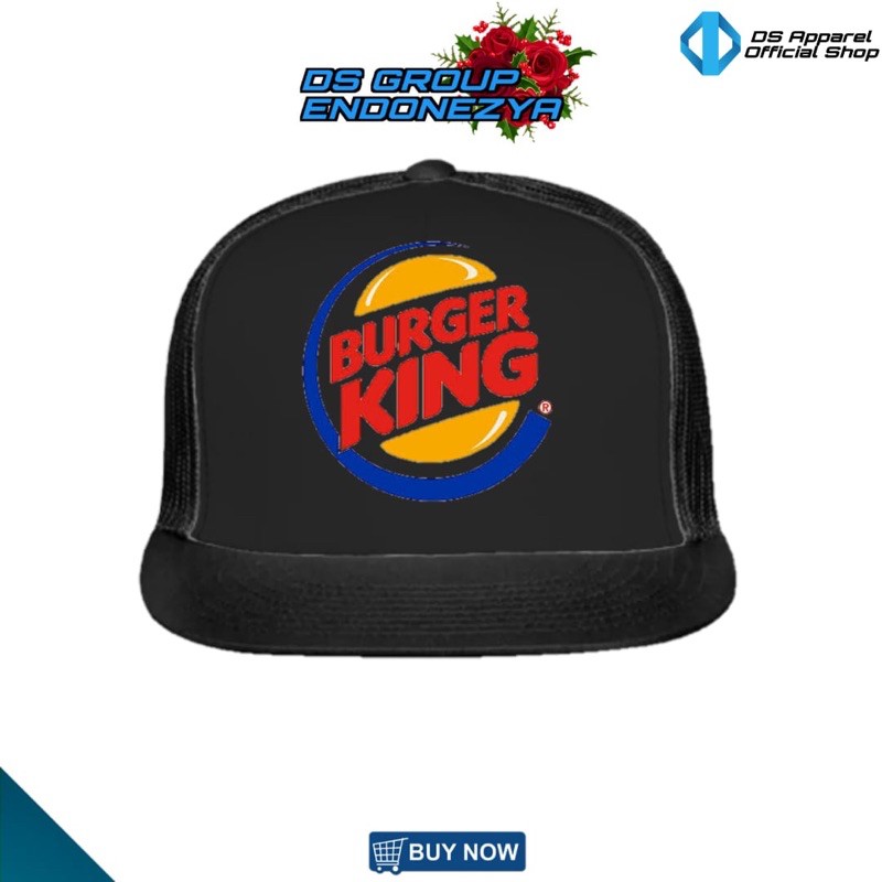 Mũ Lưỡi Trai In Logo Burger King Old
