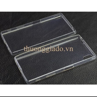 Ốp lưng dẻo silicon trong suốt cho sony Z5
