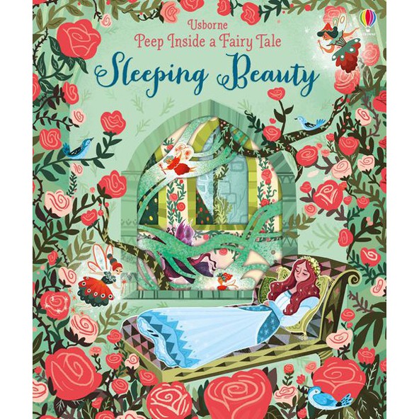 Sách - Anh: Peep Inside Sleeping Beauty