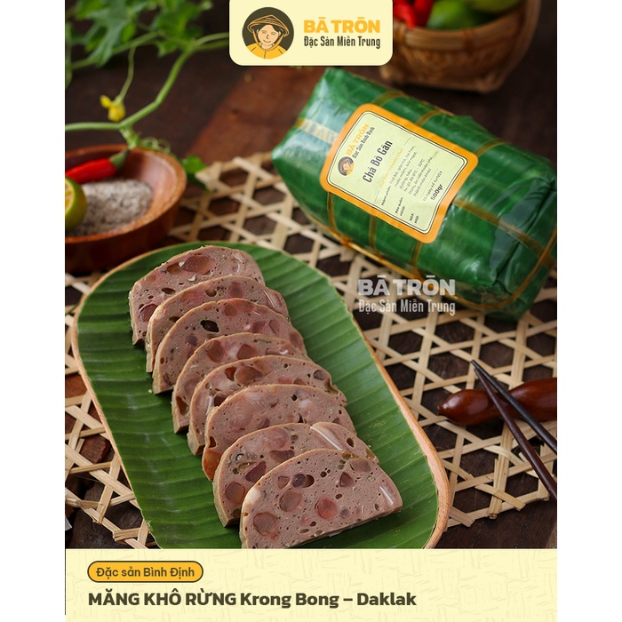 [Nguyên Gốc Bình Định]_Chả bò gân_Loại Ngon Chuẩn Vị Quê