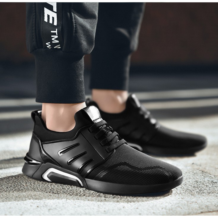 Giầy nam New Style đen êm chân dẻo dai (có hình thật) 081 | BigBuy360 - bigbuy360.vn