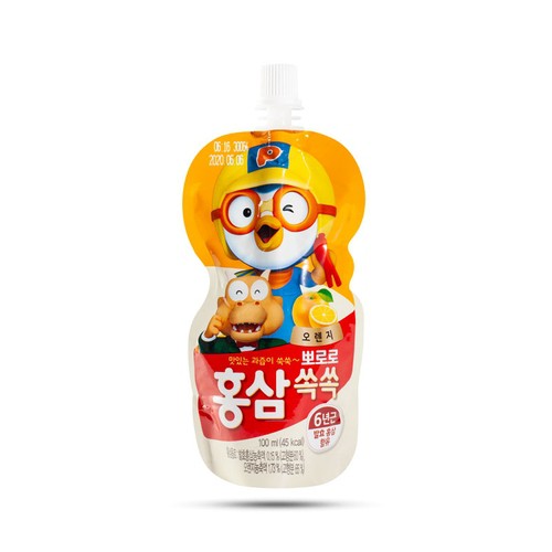 (3 vị) Nước hồng sâm Paldo Pororo 100ml