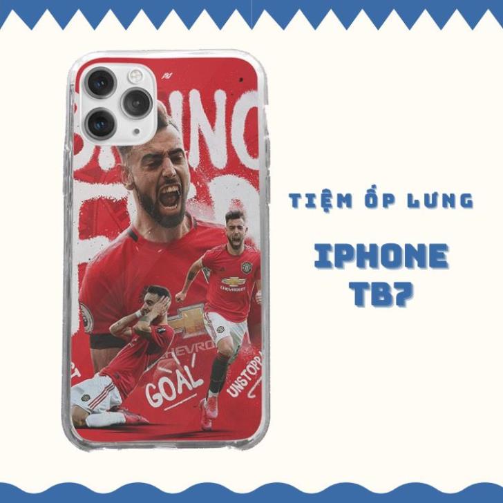 Ốp lưng thần tượng Bruno Fernandes CLB Manchester United cho Iphone 5 6 7 8 Plus 11 12 Pro Max X Xr FOO20210183