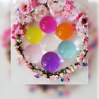 BỘ 5 CHAI HẠT TINH THỂ KHỔNG LỒ TRỮ NƯỚC TRỒNG CÂY KHÔNG CẦN ĐẤT GIÚP HOA TƯƠI  LÂU NHIỀU MÀU