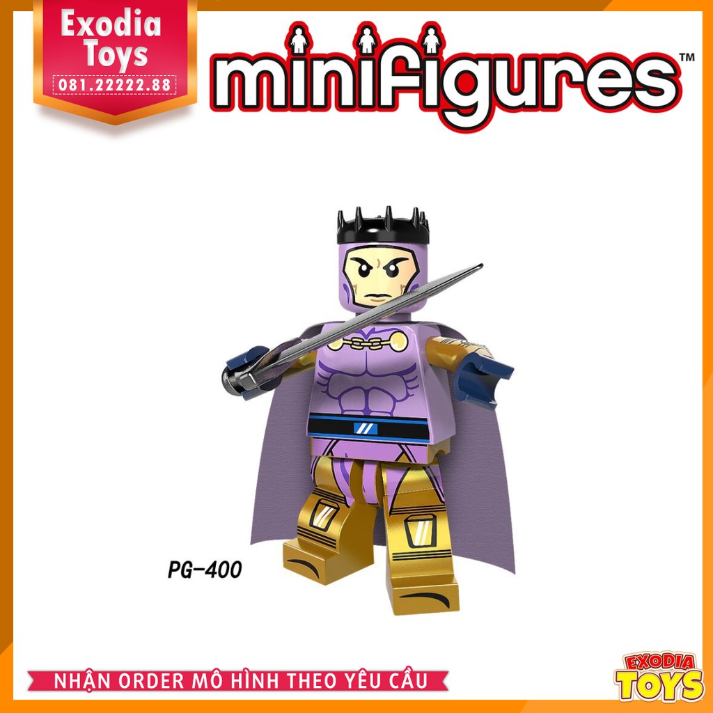 Xếp hình minifigure nhân vật siêu anh hùng Marvel - Đồ Chơi Lắp Ghép Sáng Tạo - POGO 8108