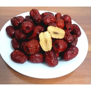 Táo đỏ khô Tân Cương size vừa, mềm xốp cực ngon gói 500g