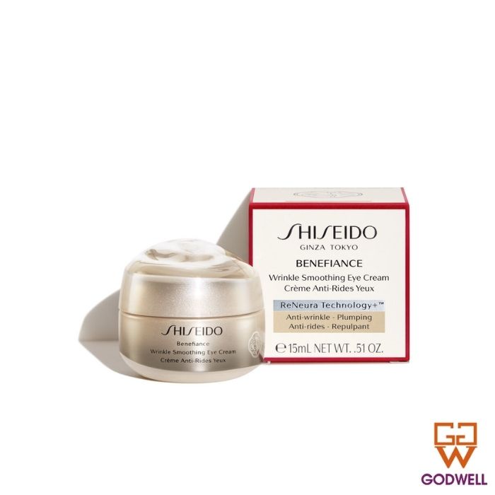 [SHISEIDO] Kem dưỡng mắt Shiseido - BENEFIANCE Wrinkle Smoothing Eye Cream 15ml