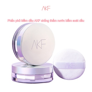 Phấn phủ kiềm dầu AKF chống thấm nước kiểm soát dầu Phấn phủ dạng bột kiềm dầu