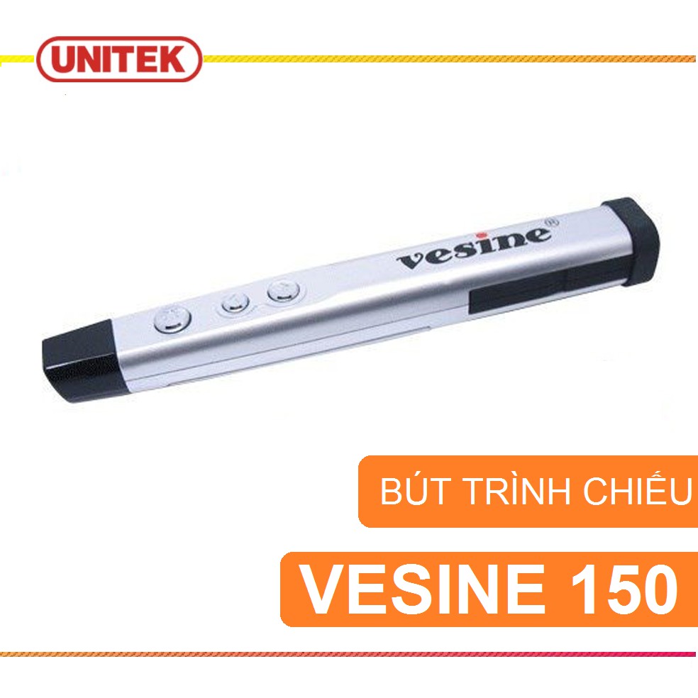 Bút trình chiếu Vesine VP150 (Đen) - Hãng phân phối chính thức