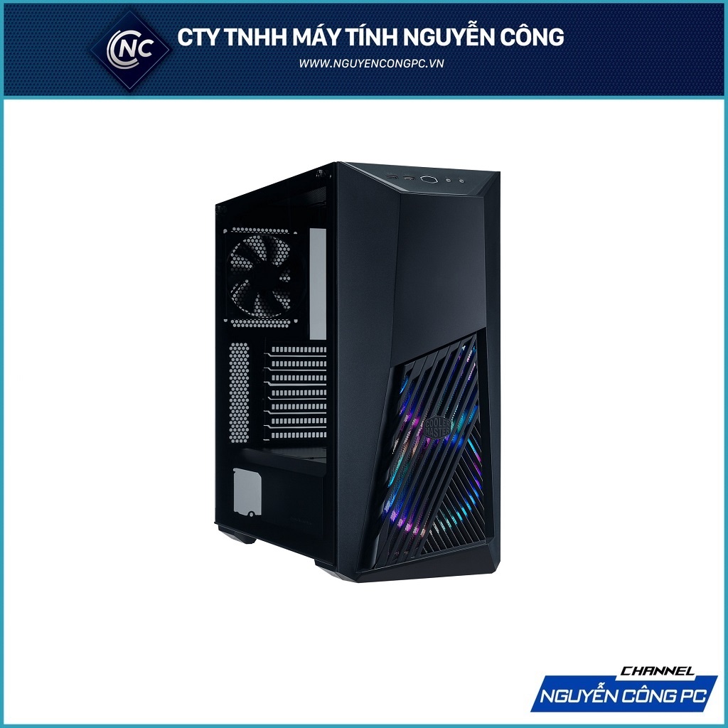 Vỏ Case Cooler Master MASTERBOX K501L ARGB (Mid Tower/EATX/Kính)