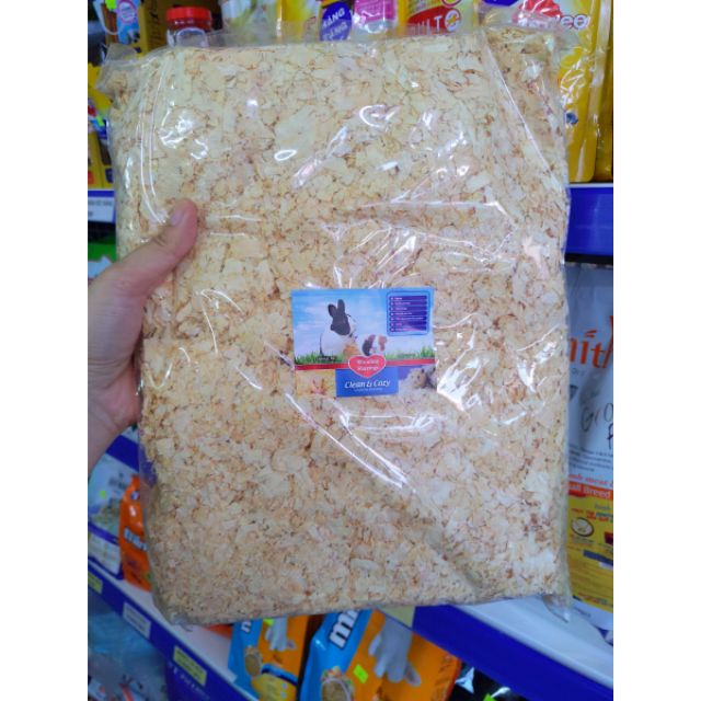 Mùn cưa thơm cho hamster, sóc, nhím 500g