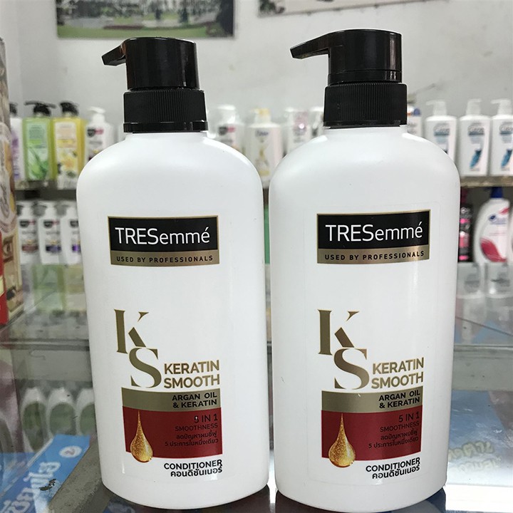 COMBO DẦU GỘI 450ml và DẦU XẢ 450ml Tresemme Thailand