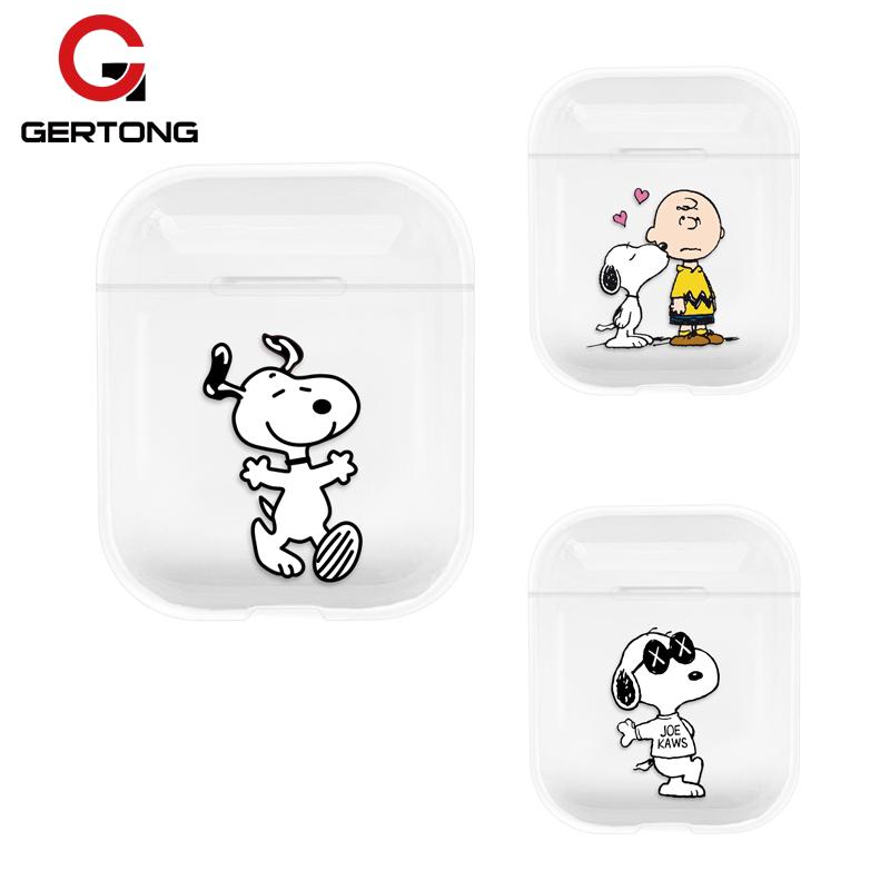 Túi đựng bảo vệ tai nghe Airpods họa tiết Snoopy đáng yêu