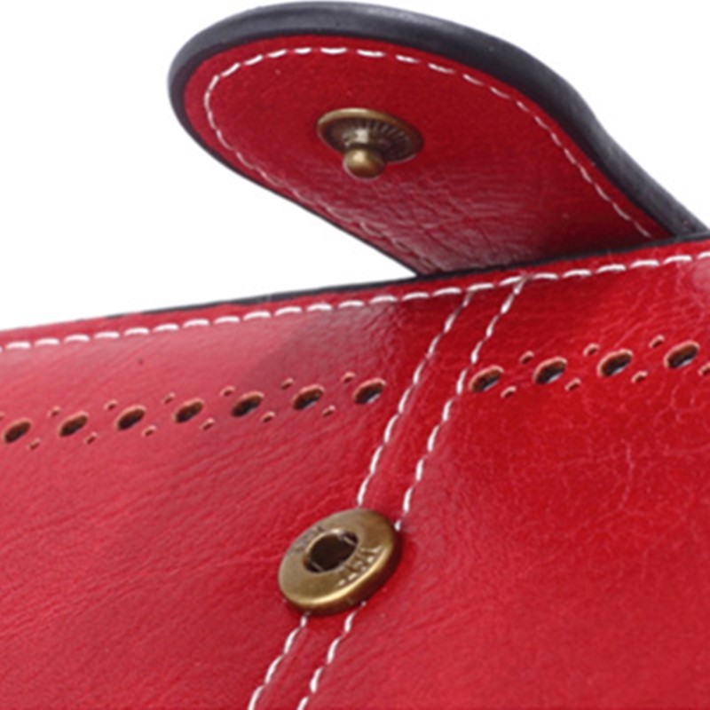 Ví PIERRE LOUES dáng dài khóa kéo cỡ lớn có dây đeo dành cho nữ