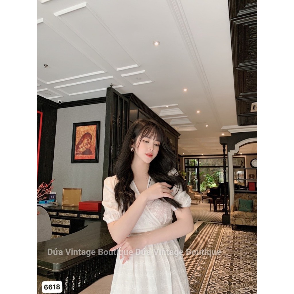 Váy maxi tay lỡ, Chất liệu cao cấp 6618