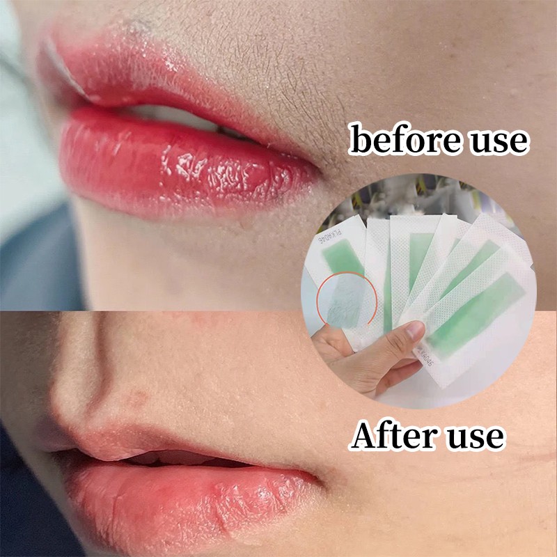 Sáp Giấy Tẩy Lông Mặt/ Râu/Môi Tiện Dụng Cho Nam Và Nữ