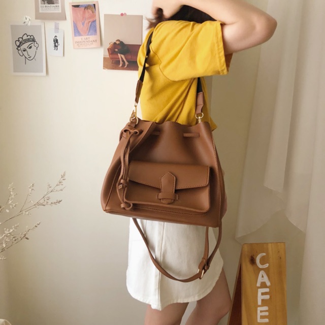 Túi Xách Nữ Da Công Sở đựng Laptop A4 bản to phù hợp đi dạy đi học đi làm SUPER BIG TOTE doraeshoppp bags vintage