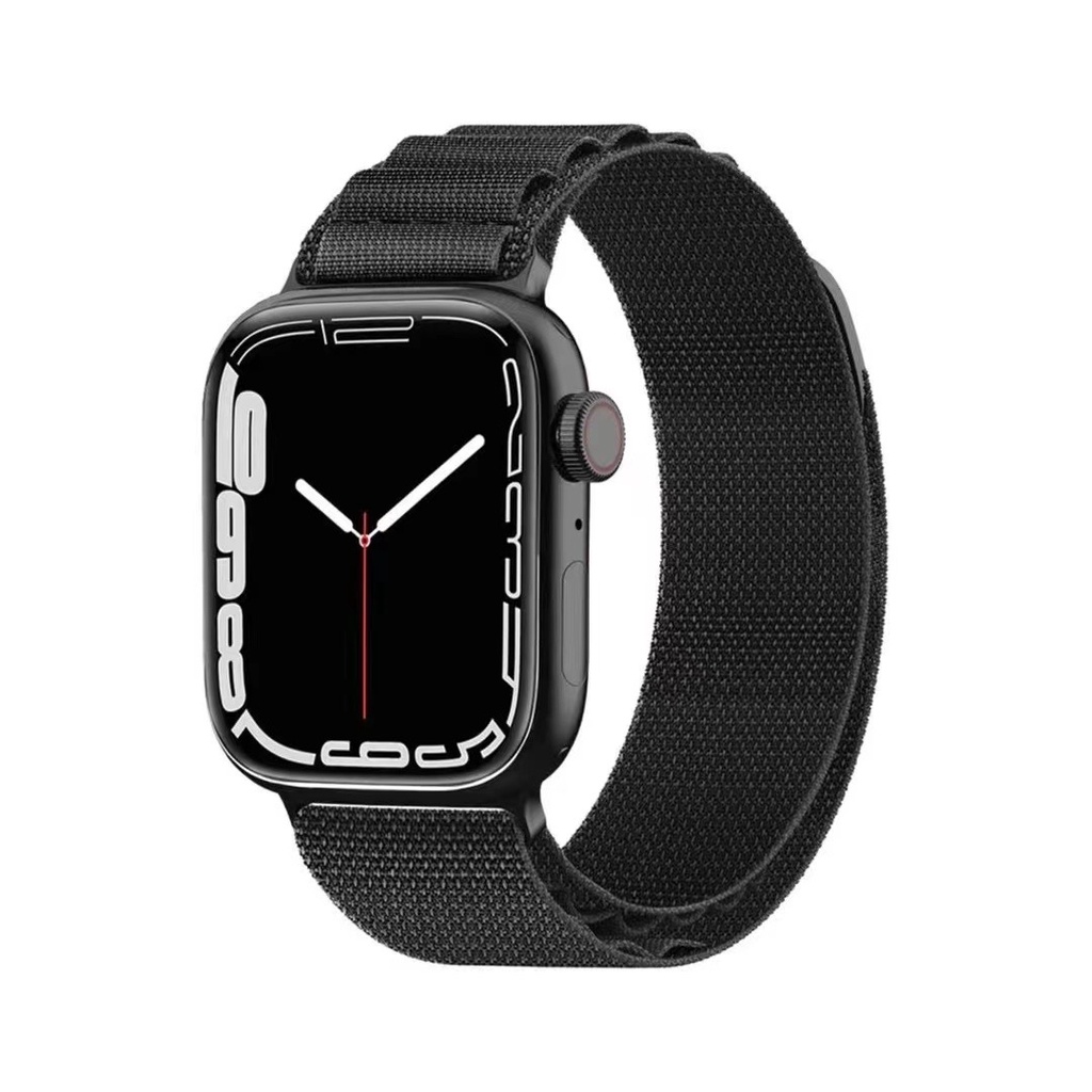 Dây Nylon Kiểu Dáng Thể Thao Cho Đồng Hồ Thông Minh Apple Watch 8 Ultra 7 6 5 4 3 SE 49mm 45Mm 41Mm 44Mm 40Mm