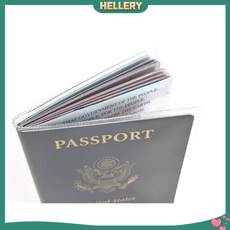 Hộp Đựng Thẻ Bằng Nhựa Trong Suốt Tiện Dụng Mang Theo Du Lịch