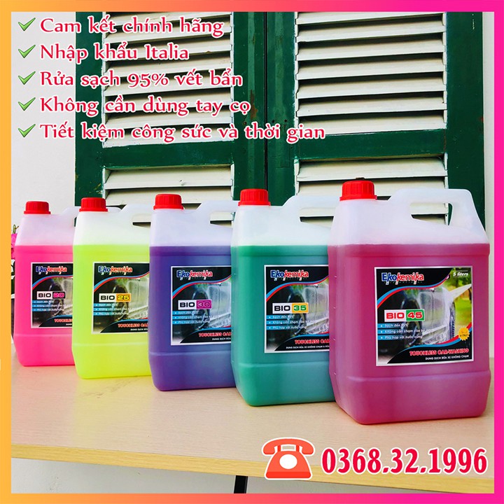 Nước rửa xe không chạm bio 30 - 5L(chính hãng) TẶNG 2 KHĂN LAU ĐA NĂNG