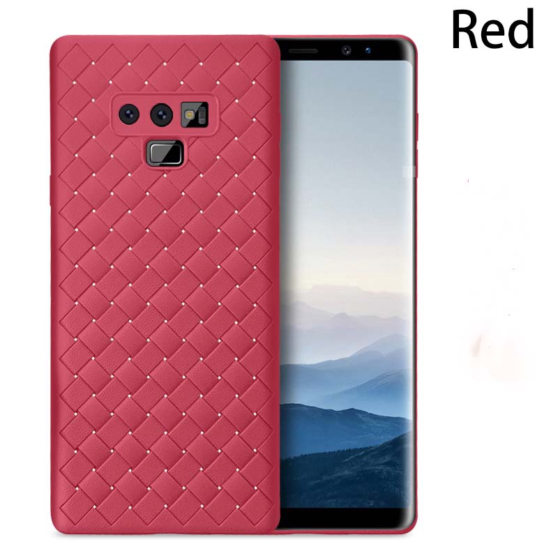 Ốp điện thoại hoạ tiết dệt đan chéo dành cho Samsung Galaxy Cover S9 S9+ Note9 S10 S10+ S10e | BigBuy360 - bigbuy360.vn