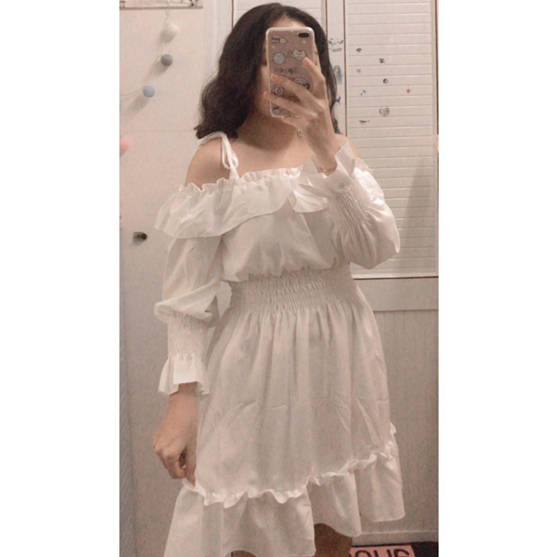 [Mã FAMAYWA2 giảm 10K đơn 50K] Váy trễ vai xinh | BigBuy360 - bigbuy360.vn