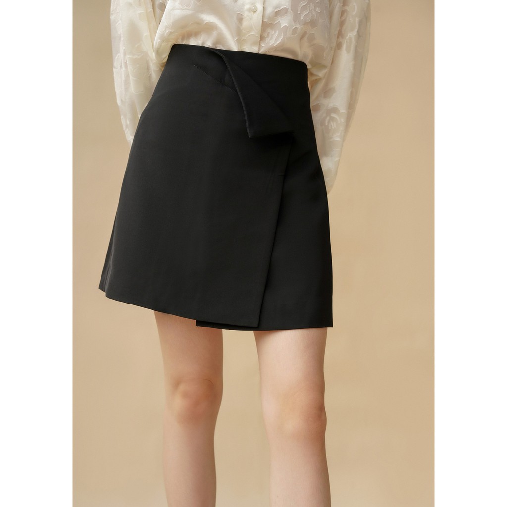 Chân váy nữ cạp cao dáng A ngắn_MONOTALK B20003TK | BigBuy360 - bigbuy360.vn