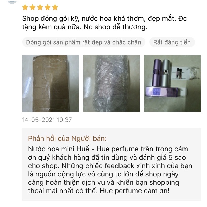 𝐓𝐫𝐞𝐬𝐨𝐫 𝐌𝐢𝐝𝐧𝐢𝐠𝐡𝐭 𝐑𝐨𝐬𝐞 nước hoa mini 20ml ngọt ngào quyến rũ thơm lâu | BigBuy360 - bigbuy360.vn