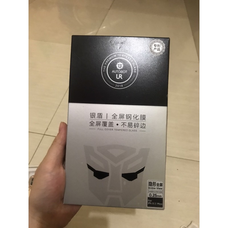 Kính Cường Lực Autobot full ip xs max