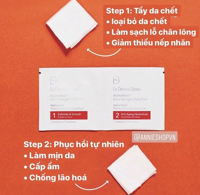 Miếng tẩy da chết hoá học Dr Dennis Gross Peel Pad | BigBuy360 - bigbuy360.vn
