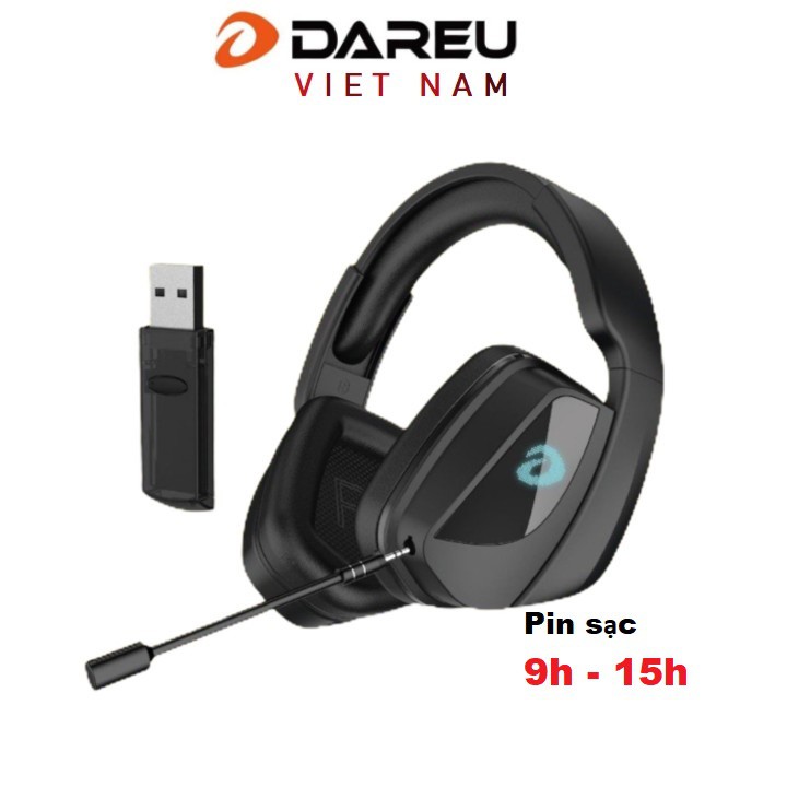 [Mã ELMALL300 giảm 7% đơn 500K] Tai nghe Gaming không dây DAREU A700 WIRELESS 2.4G (Pin sạc 9h-15h)