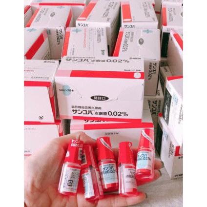 Nhỏ mắt Sancoba giảm cận thị và chống cận thị Nhật Bản - Cải thiện, kiểm soát cận thị, loạn thị | BigBuy360 - bigbuy360.vn