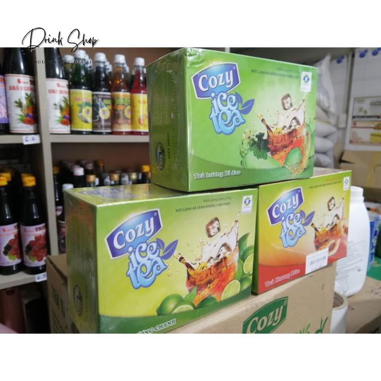 Trà Cozy Ice tea Hương Đào, Chanh, Bí Đao