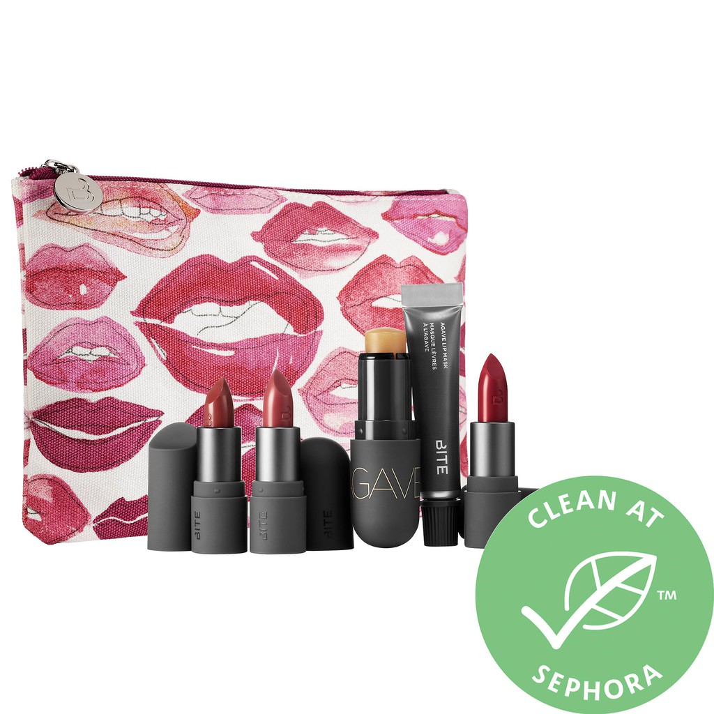 Tách set son BITE BEAUTY Kiss 'N Fly Lip Care & Lipstick Set