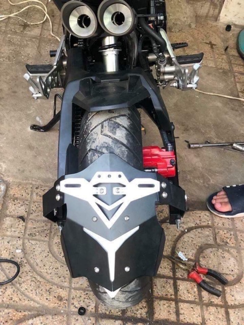 Chắn bùn  gắn biển số cho msx , msx sf , tnt , z125 , demons 110