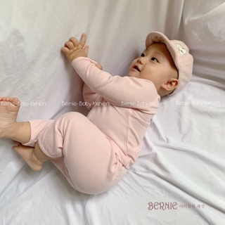 Bộ cotton gân xốp cho bé