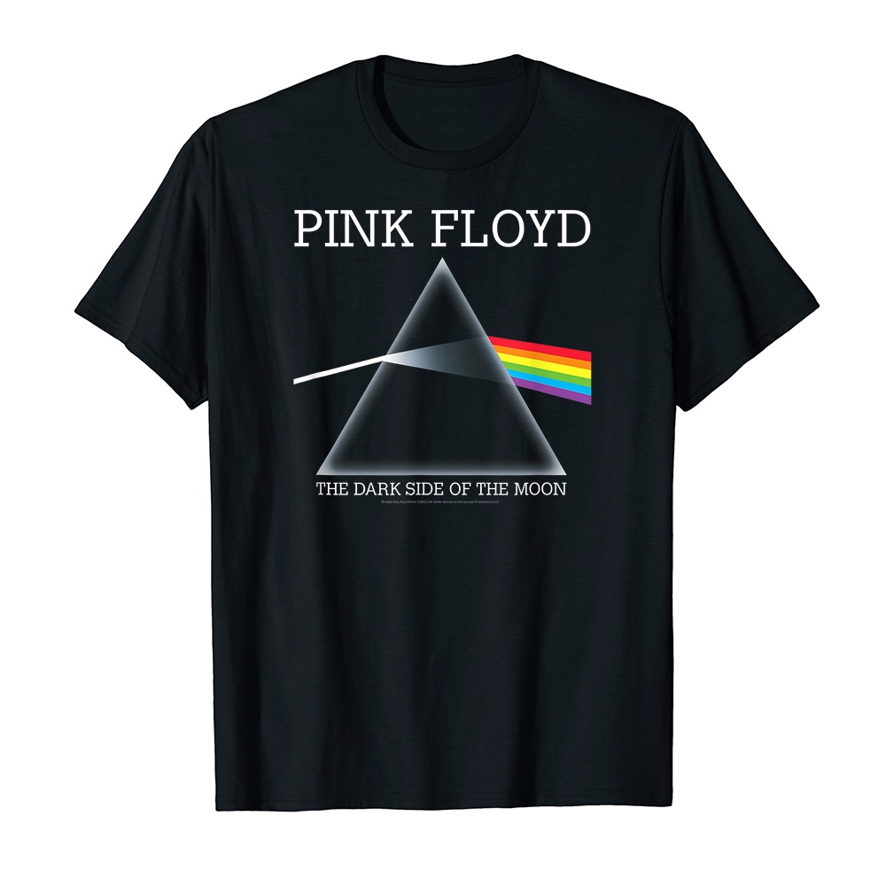 Áo thun cotton unisex HTFashion in hình Pink Floyd The Dark Side Of The Moon-9373