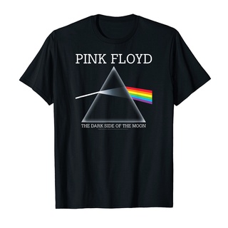 Áo thun cotton unisex htfashion in hình pink floyd the dark side of the moon-9373