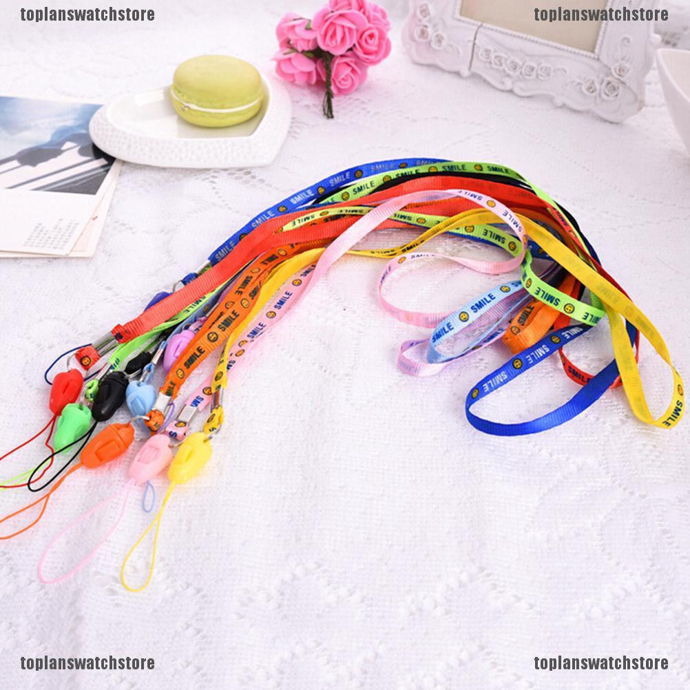 Topl❤❤Cho chúng tôi biết 0 Bộ 10 Dây Đeo Thẻ / Chìa Khóa / Điện Thoại Bằng Nylon