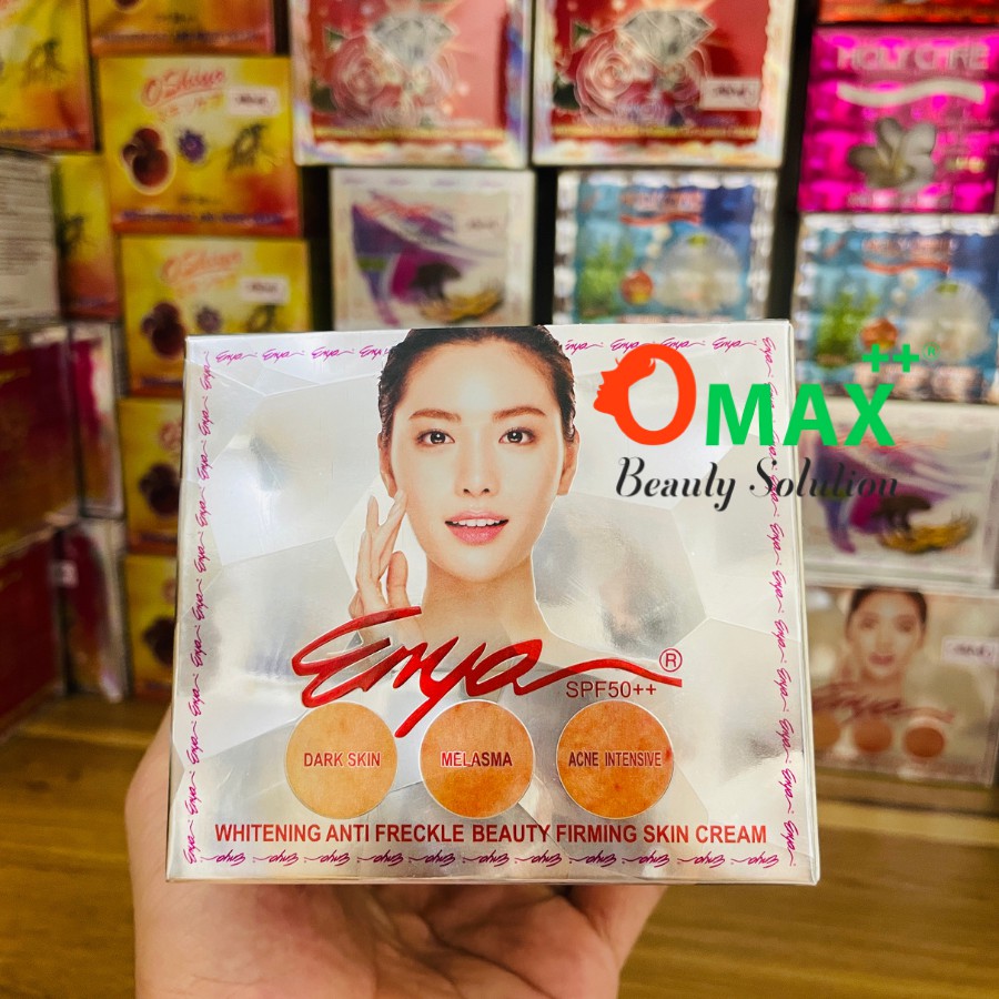 KEM ENYA TÍM XOÁ NÁM CHUYÊN SÂU 9 TRONG 1 - ENYA WHITENING FRECKLE TREATMEN BEAUTY FIRMING CREAM 20G