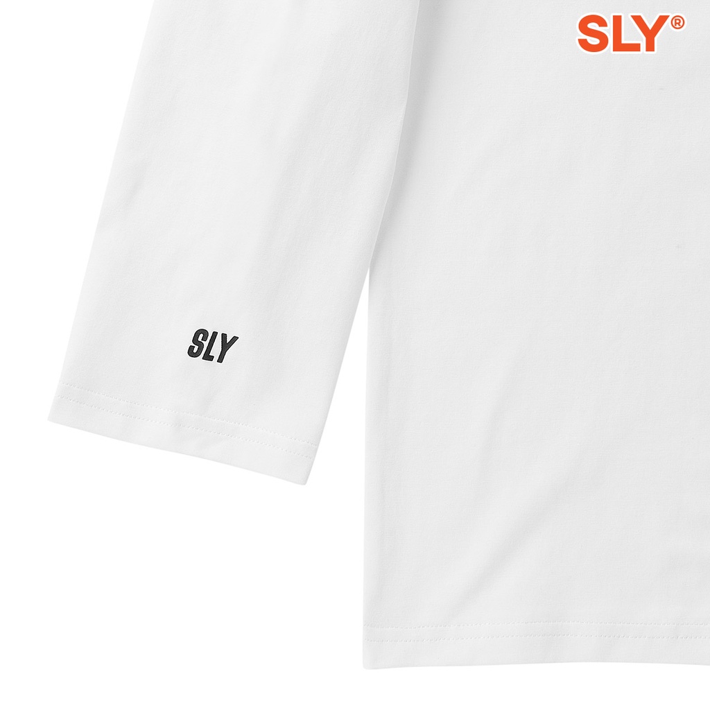 Áo thun tay dài Sly S màu Trắng | BigBuy360 - bigbuy360.vn