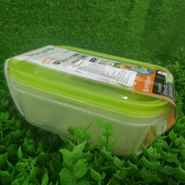 🌱Hàng Nhật🌱BỘ HAI HỘP NHỰA RAKUCHIN 1801