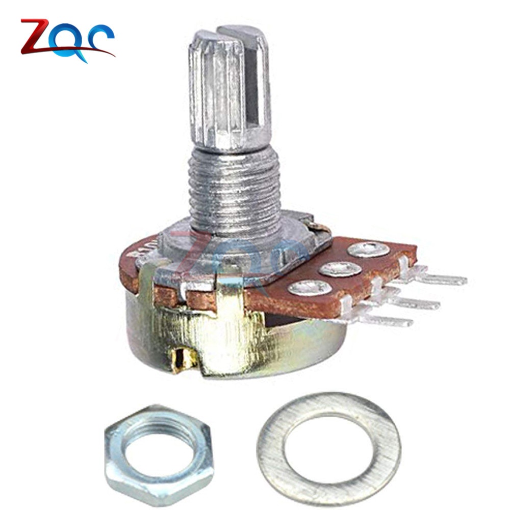 Set 5 Chiết Áp 1k 2k 5k 10k 20k 50k 100k 250k 500k 1mω / Ohm 3 chân Cho Arduino