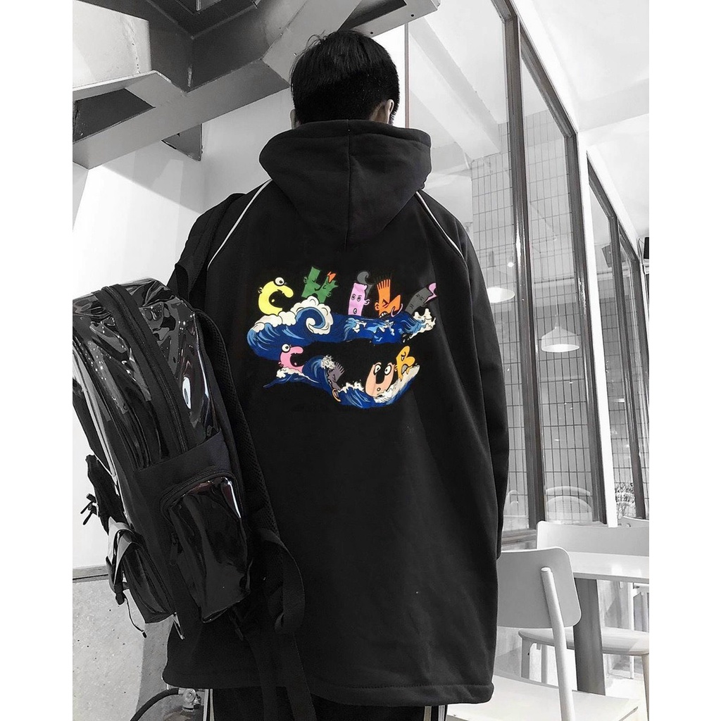 Áo khoác nỉ Hoodie Dây Kéo CHILI CLUB Ulzzang form rộng nam nữ áo nỉ bông Unisex AKN8 Guvia | BigBuy360 - bigbuy360.vn