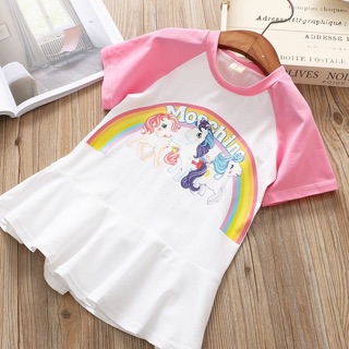 VÁY PONY CẦU VỒNG BÉ GÁI